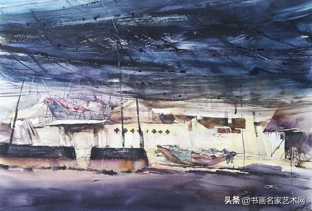 中国张虹,中国艺术水彩画
