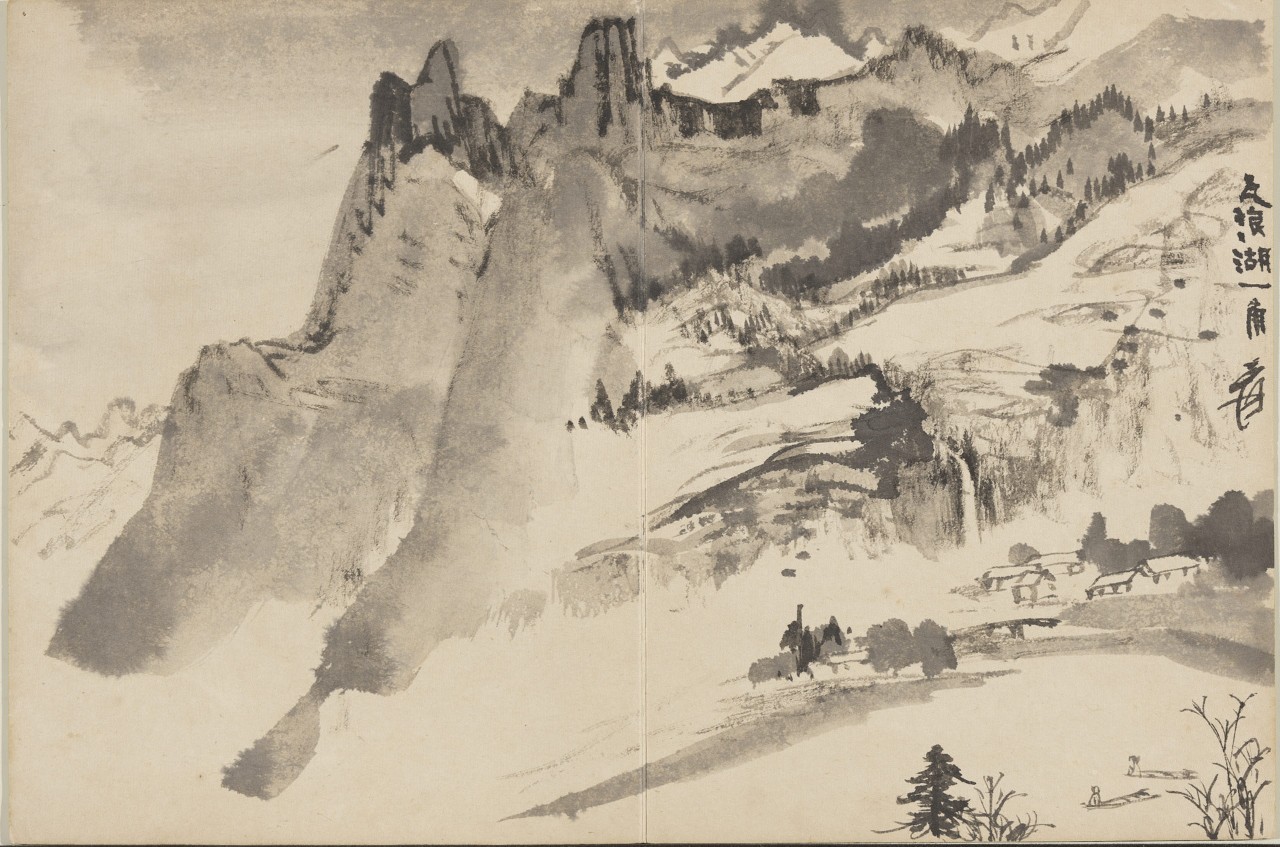 初学者山水画点景小船,山水画初学者教学视频