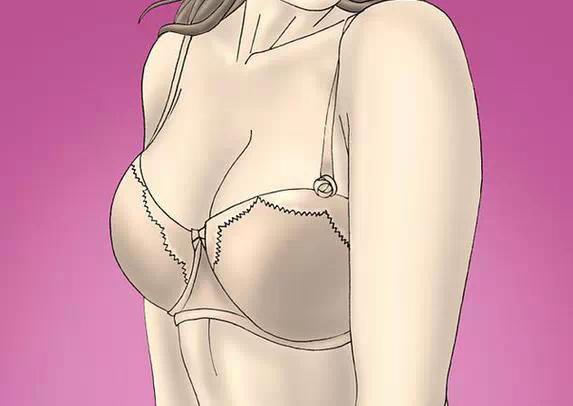 胸罩的正确穿戴过程演示,这才是真正的正确穿衣方式