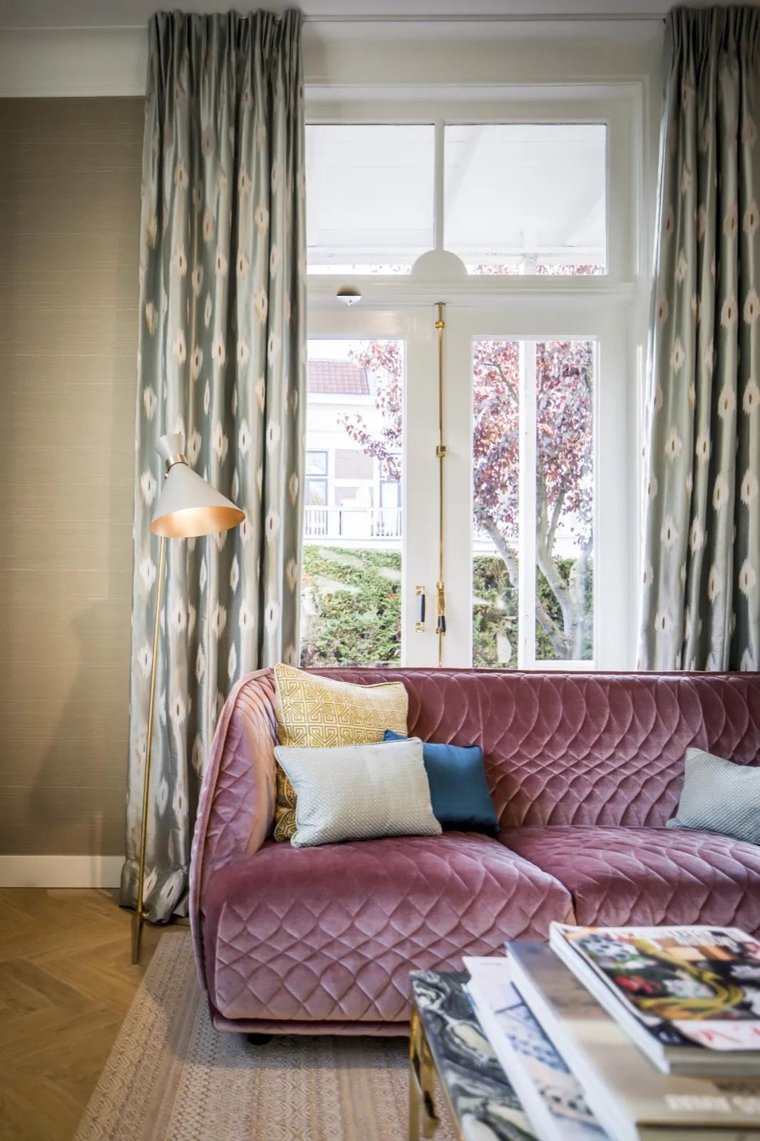 扇形罗马帘效果,日式风格的罗马帘