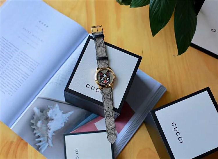 gucci古驰经典石英手表,中古款gucci手表