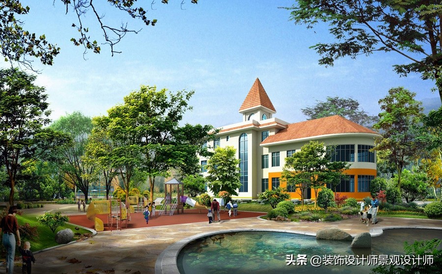 幼儿园课桌椅,幼儿园设计案例效果图