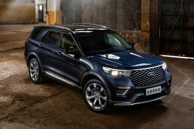 低调买suv40万买探险者70万买q7,福特探险者全新款2023款真实报价