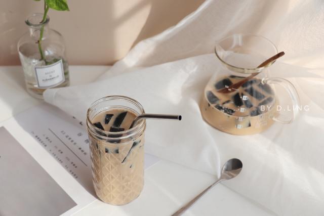 各种颜色烧仙草奶茶教程,超简单零失败焦糖奶茶