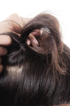 蝴蝶结发型教程图文,duangduang蝴蝶结发型