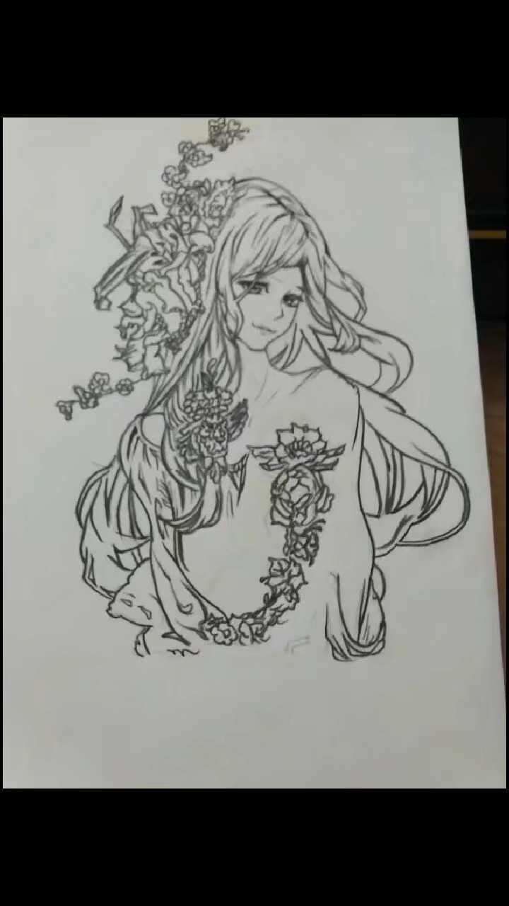 画二次元动漫少女小舞,二次元怎么画超萌女生