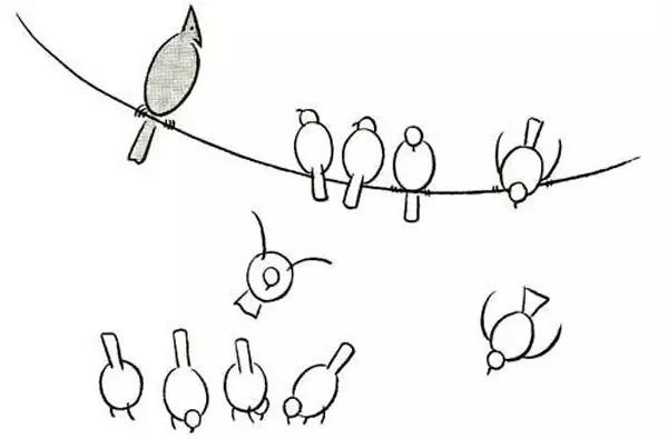 幼儿简笔画入门100个动物简笔画,儿童简笔画大全可爱小动物简笔画