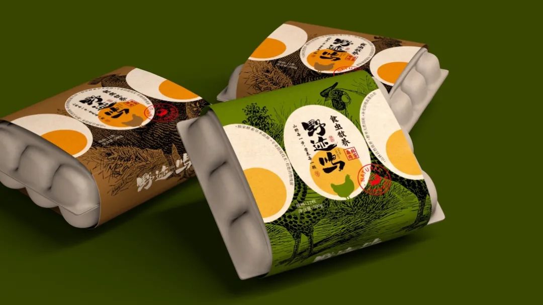 鸡蛋包装盒设计图解,鸡蛋包装整体美观