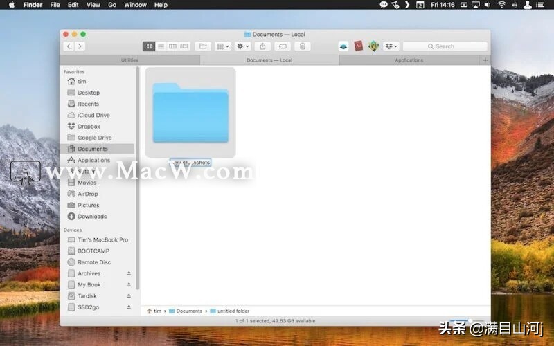 macos设置默认文件夹列表方式,macos如何一键隐藏所有窗口