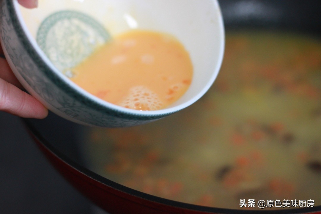 在家就能制作的芙蓉鲜蔬汤,成本价不到6元,吃一大碗不过瘾