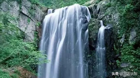 海南古银瀑布线路,海南兴隆情人瀑布