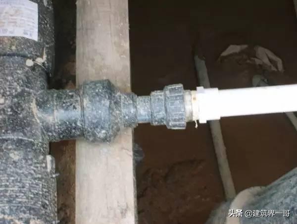 管道施工安装图解,关于建筑管道的连接方式正确的有