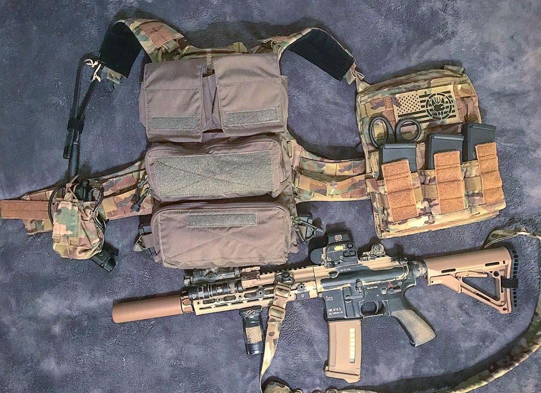 美军hk416和mk18,美军为什么喜欢用hk416