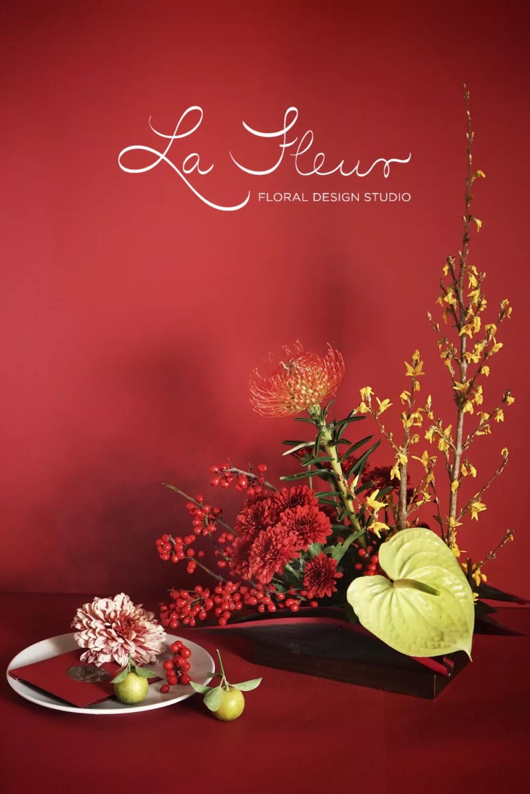 有年味儿的主题,有新年味儿的花