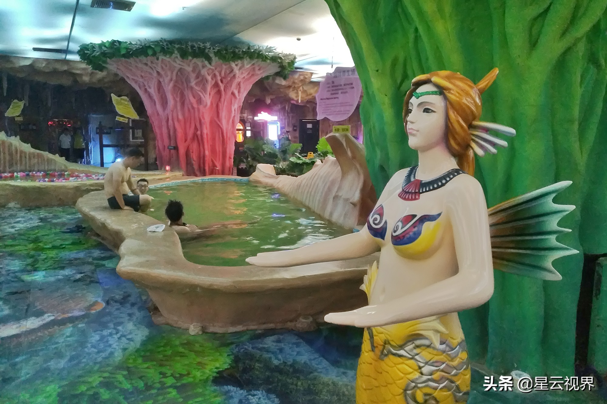 抚顺市热高温泉养生世界,想泡天然温泉