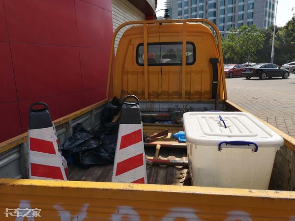 长安微卡新豹双排小货车发动机,新车长安新豹t3双排2.2米仓栅微卡