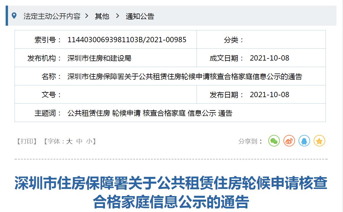 深圳公共租赁住房申请轮候不通过,深圳公共租赁住房轮候排名