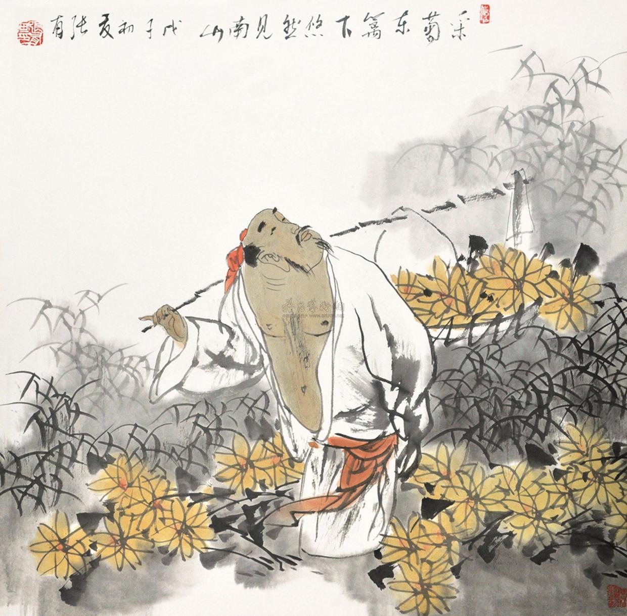 陶渊明悠然见南山欣赏,陶渊明悠然见南山的生活