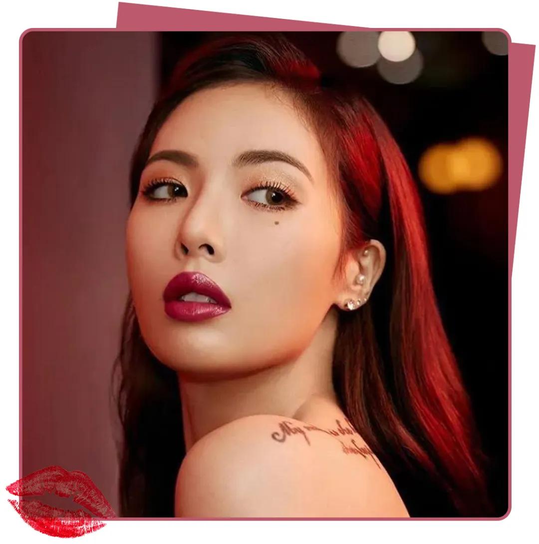 接吻也不怕掉色的10款口红,又纯又欲口红试色