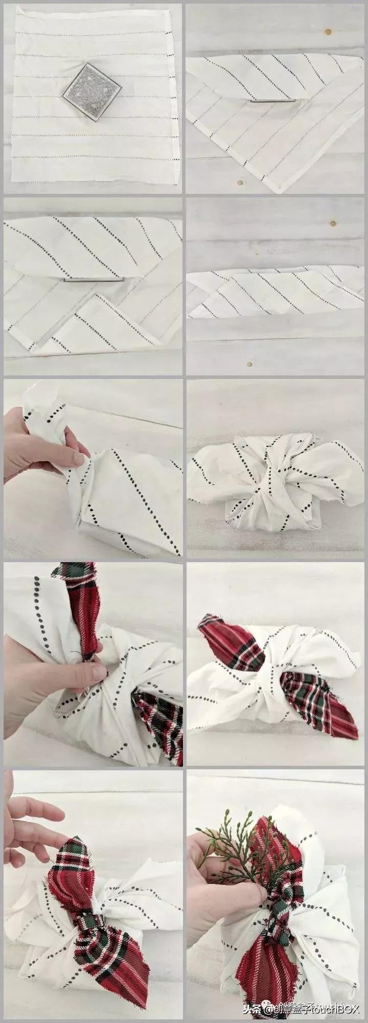 包装礼物的方法大礼盒,各种节日礼物盒卡纸