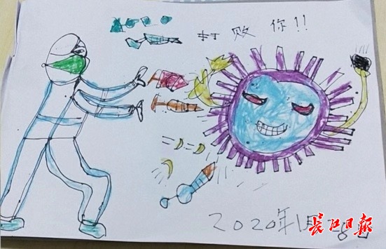 护士收到暖人书信:“你没有魔法,你只是穿上工作服与病毒作斗争”