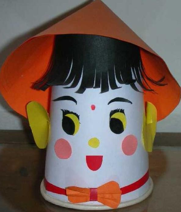 100个创意纸杯手工小学生,一次性纸杯手工制作大全图片创意