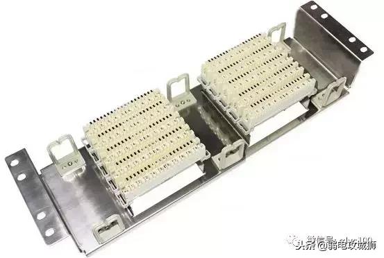 电话线机柜模块接线详细图解,程控交换机连接大对数电缆接法