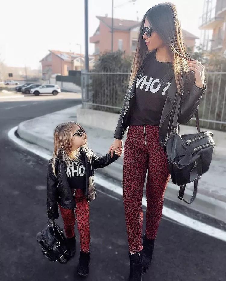 高端大气上档次亲子装,亲子装图片大全