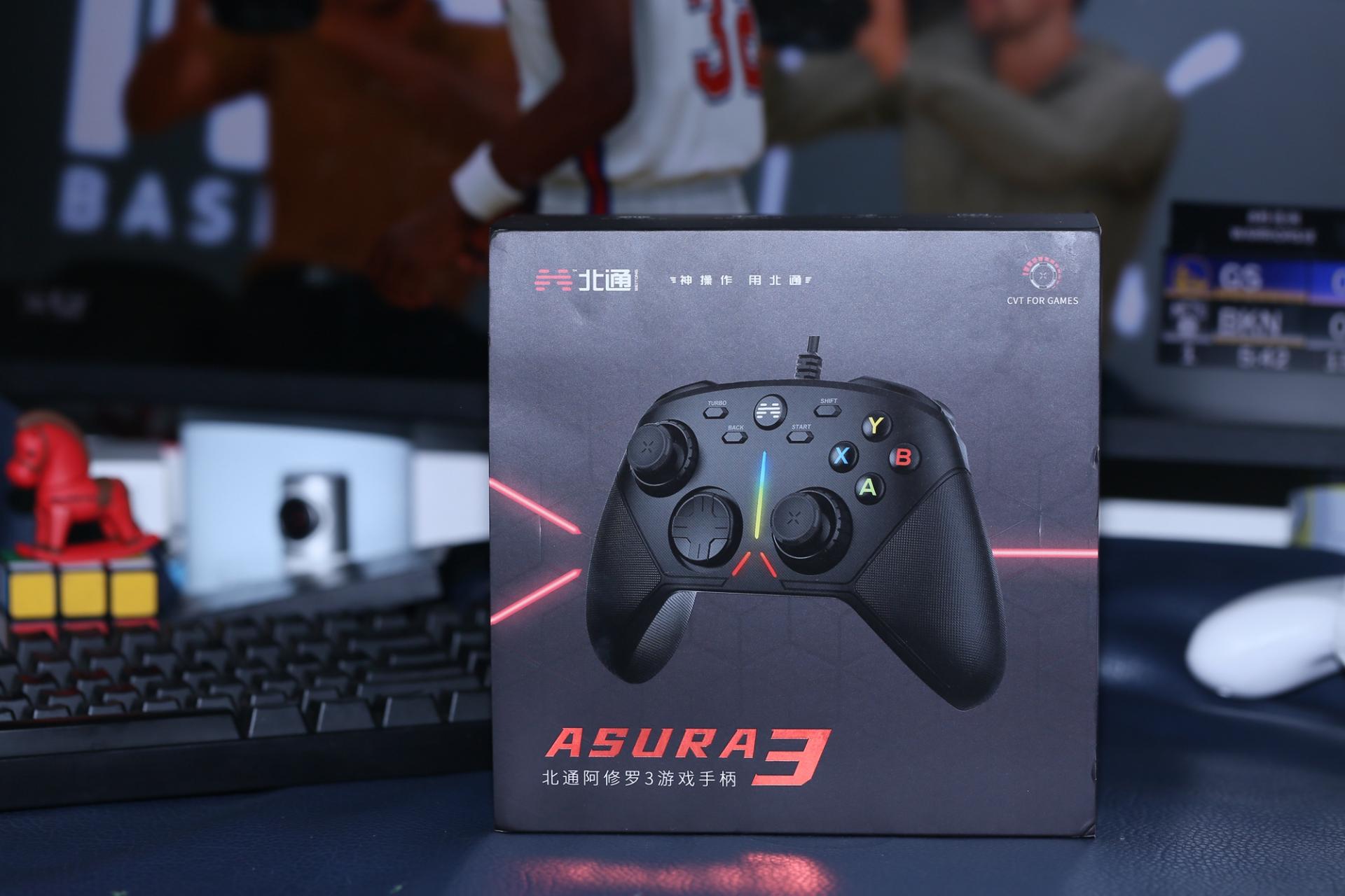 北通阿修罗3手柄玩神力科莎,北通阿修罗3游戏手柄无线版设置