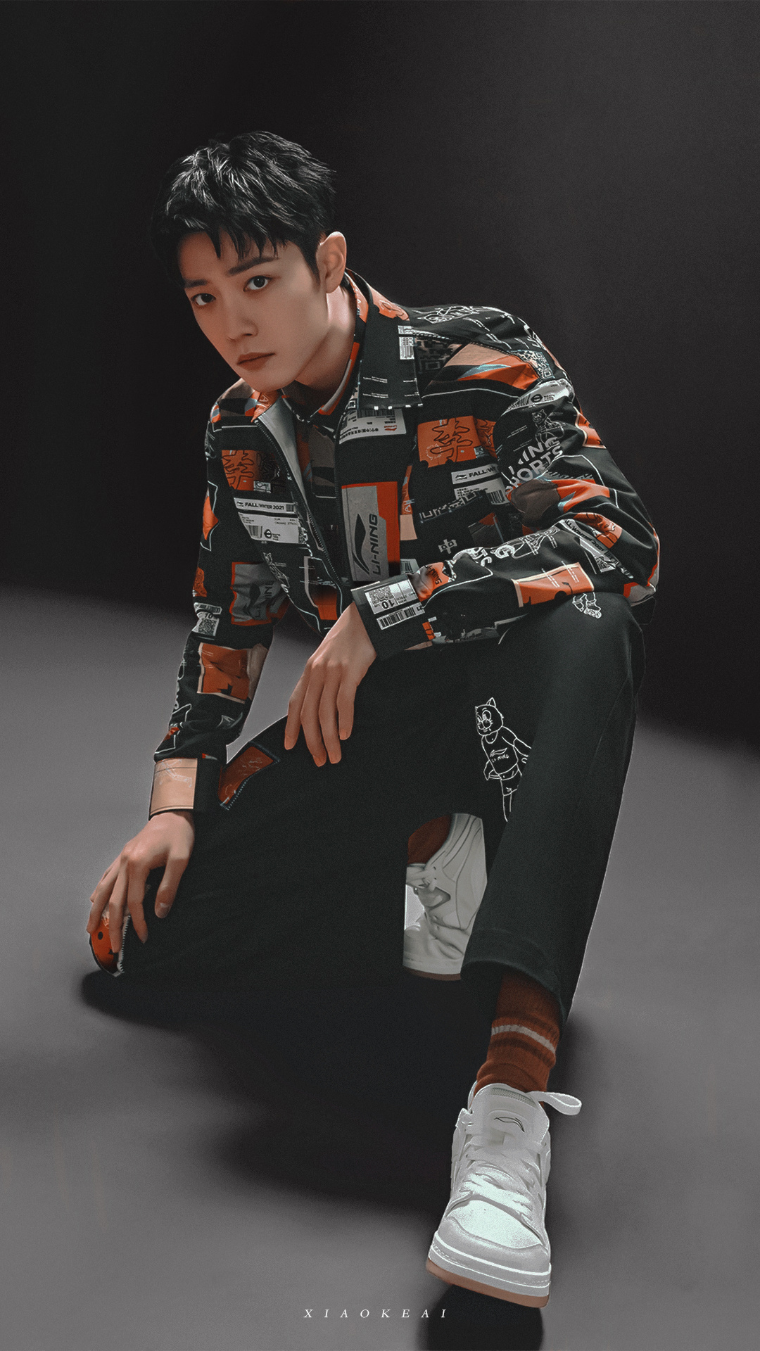 肖战代言李宁同款,肖战李宁夏季最新服装