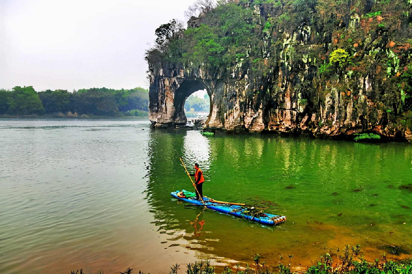 雨中漫步骑楼老街,桂林正阳街旅游攻略