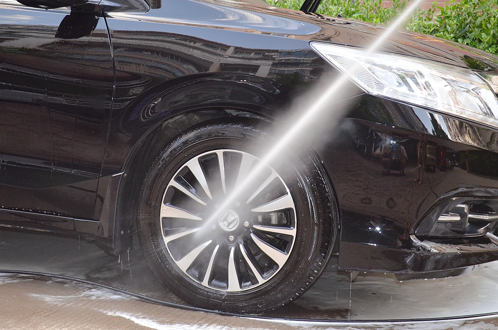 绿田高压洗车机怎么使用,绿田自助洗车机