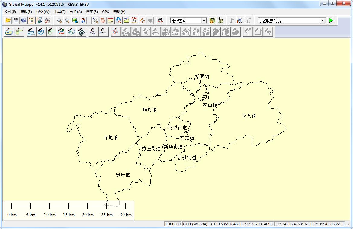 乡镇区域边界图,如何查看全国乡镇行政边界