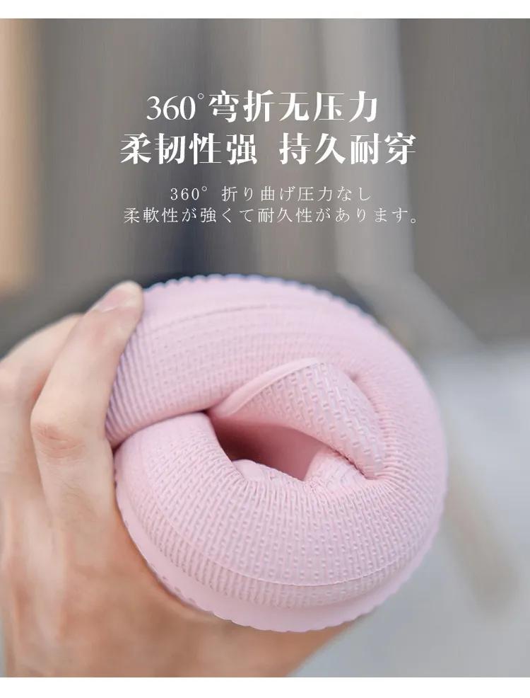 绿色踩屎感软底拖鞋,踩屎感拖鞋和普通拖鞋对比