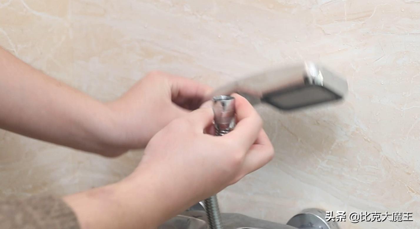 热水器喷头花洒清理,热水器花洒喷头偶尔滴水
