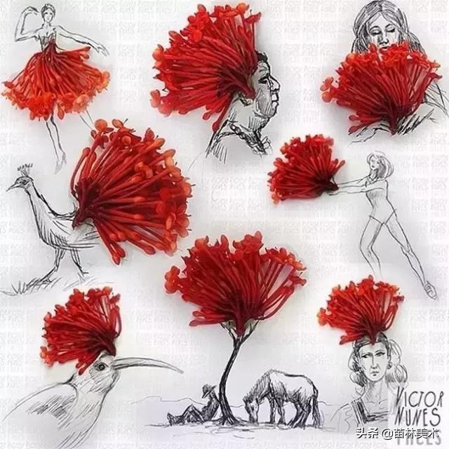 100种插画创意方法,好看的小插画铅笔