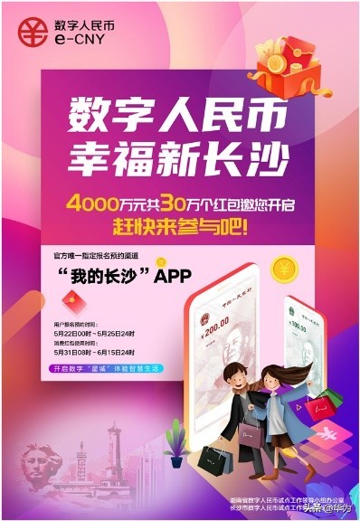 百倍峰值流量!华为云保障“数字人民币幸福新长沙”活动顺利开启