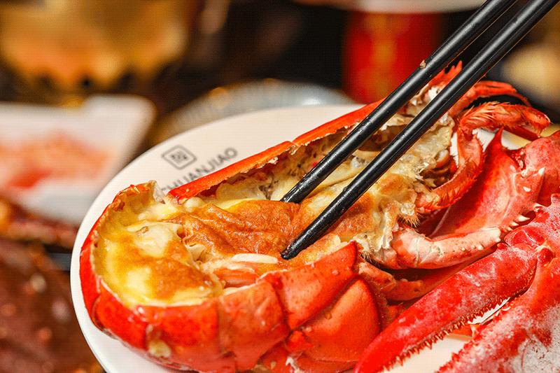 上海海鲜帝王蟹自助高端,上海帝王蟹波龙自助