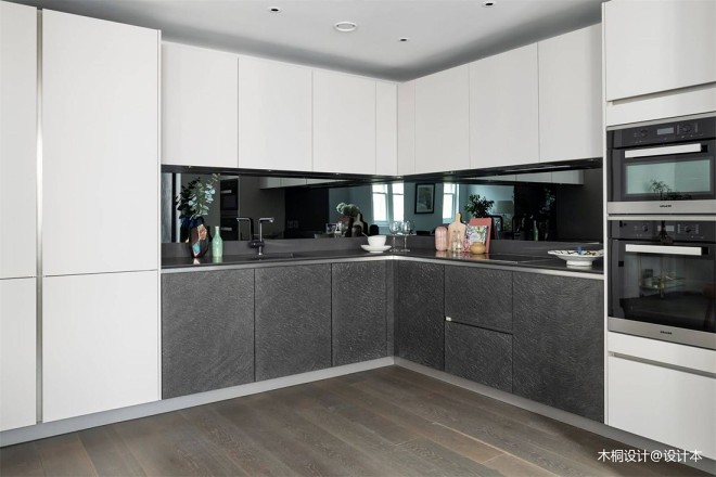 现代轻奢开放式厨房餐厅客厅,开放式餐厅客厅设计轻奢