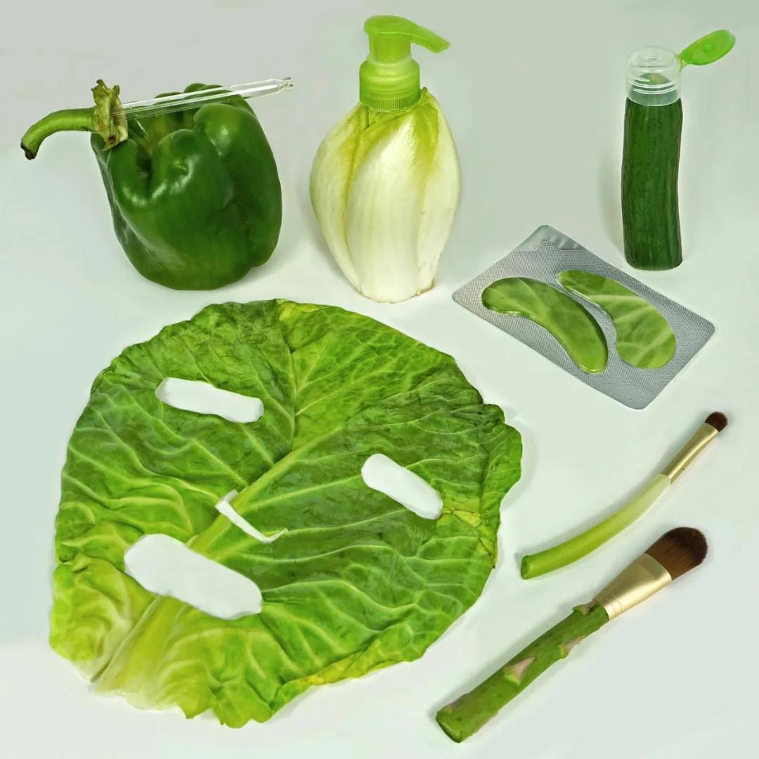 她用菜叶、香蕉做成艺术品,把“人体”艺术玩到极致,圈粉57万