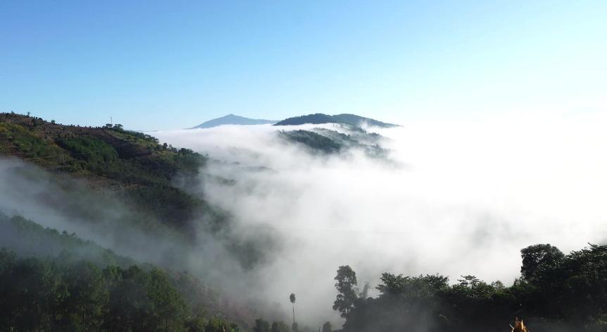 西双版纳的霾雾,西双版纳雾霾严重什么原因