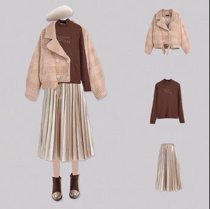 秋冬的气质穿搭你学会了吗,27套秋冬日常穿搭穿出你的高级感