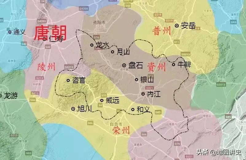 北斗镇与龙水旧县