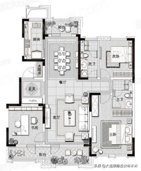 现代简约都市感家装修,现代轻奢装修风格自住房