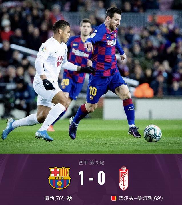 复盘巴萨vs格拉纳达，经典传控再现诺坎普，梅西后撤盘活巴萨进攻