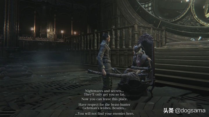 血源诅咒讲的是个什么故事,血源诅咒值得尊敬的boss