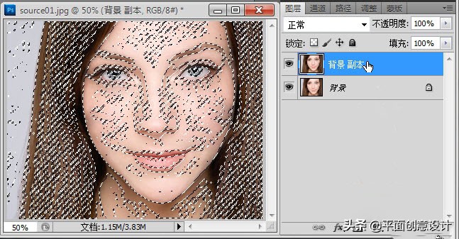 ps人像祛斑磨皮步骤,ps人像磨皮教程与五官调整