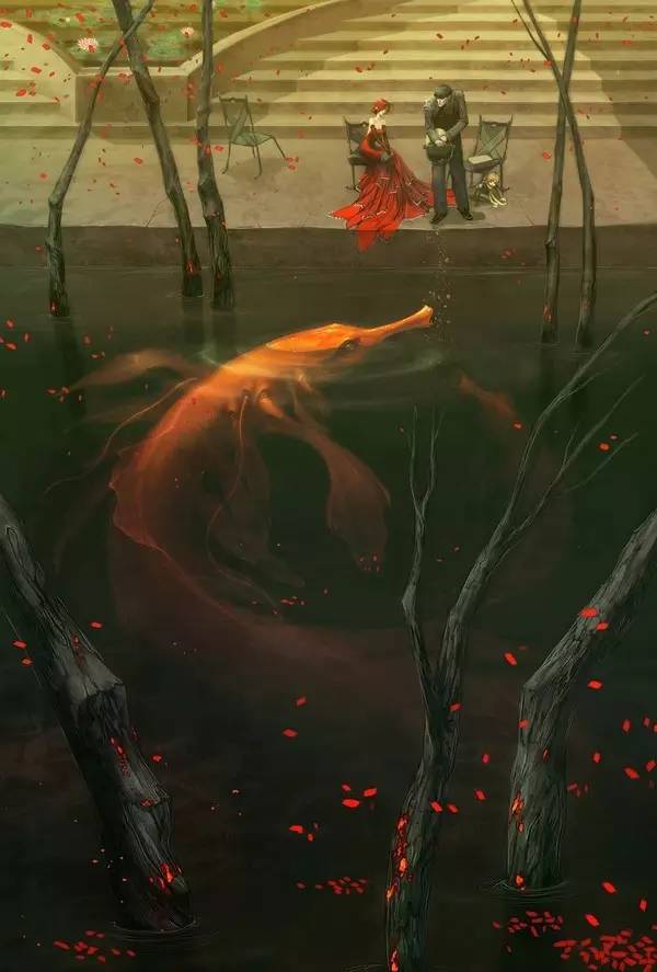 一组非常有意境的动画场景