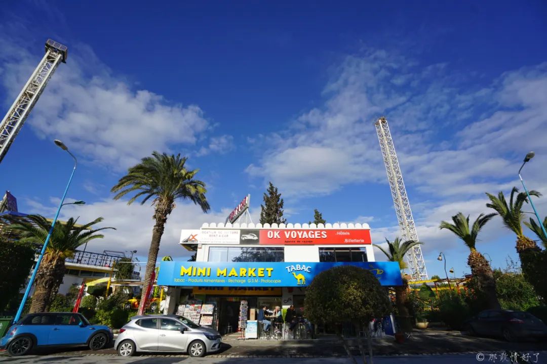 古代突尼斯城的港口,古老的地中海