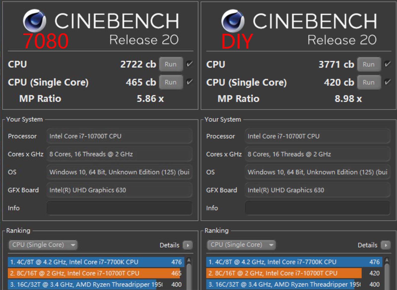 1L微型主机有必要用i7处理器么，Dell7080MFF